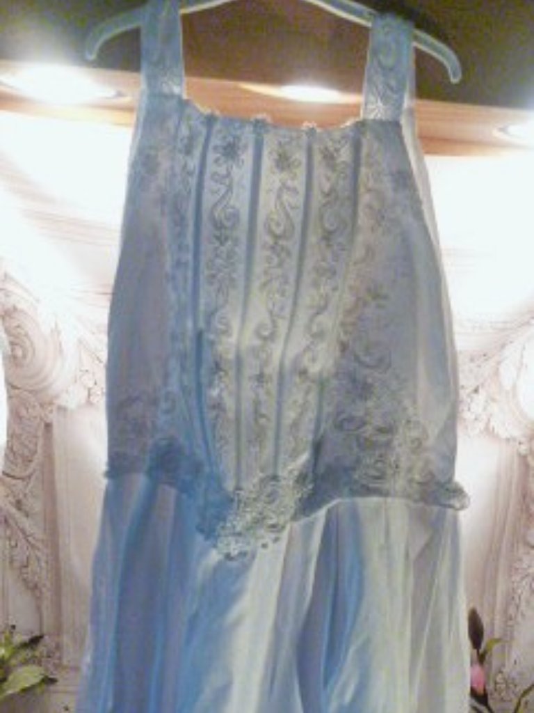 Mary's White Wedding Gown